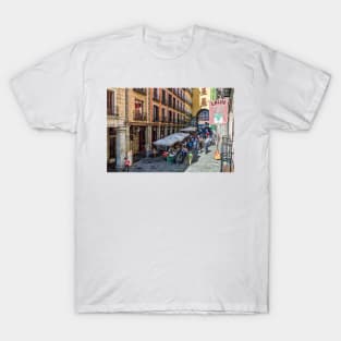 Toledo street in Madrid T-Shirt